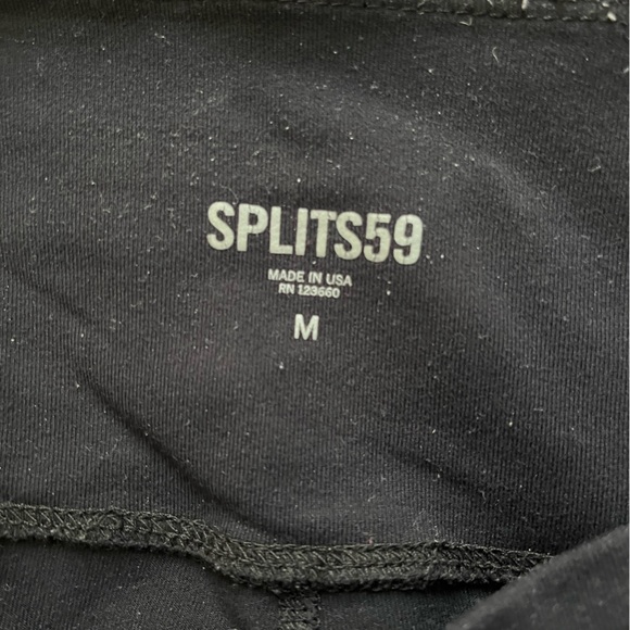 Splits59 Raquel High Waist Flared Legging in Black Women’s Size M - Picture 3 of 4